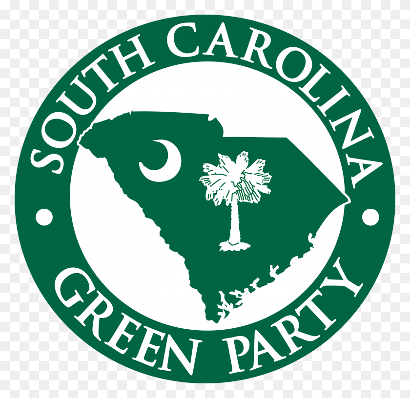 2998x2906 Зеленая Партия Южной Каролины Зеленая Южная Каролина, Логотип, Символ, Товарный Знак Hd Png Скачать