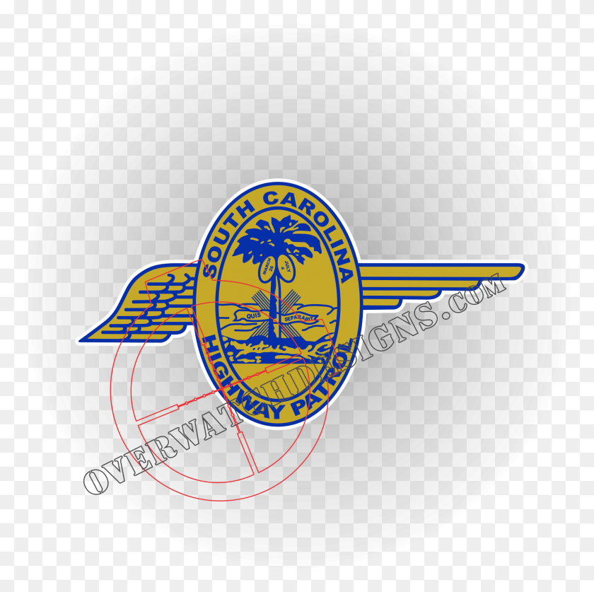 2382x2373 South Carolina Highway Patrol Sticker South Carolina Highway Patrol Logo, Symbol, Trademark, Emblem HD PNG Download