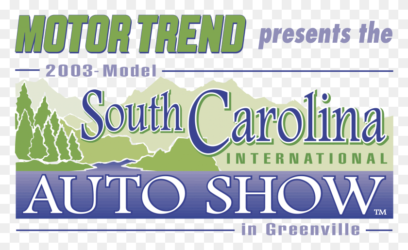 2191x1280 Логотип Международного Автосалона Южной Каролины Прозрачный Плакат, Слово, Текст, Реклама Hd Png Скачать