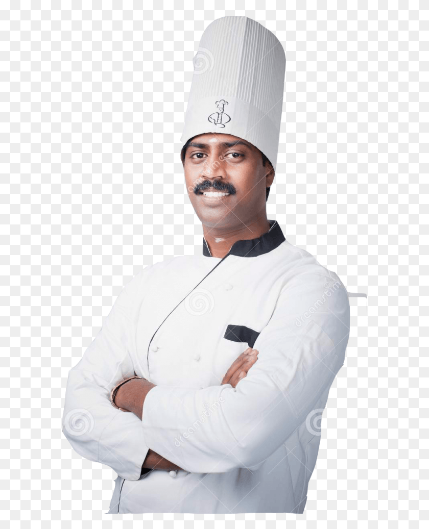 600x977 South Indian Chef St, Person, Human, Shirt HD PNG Download
