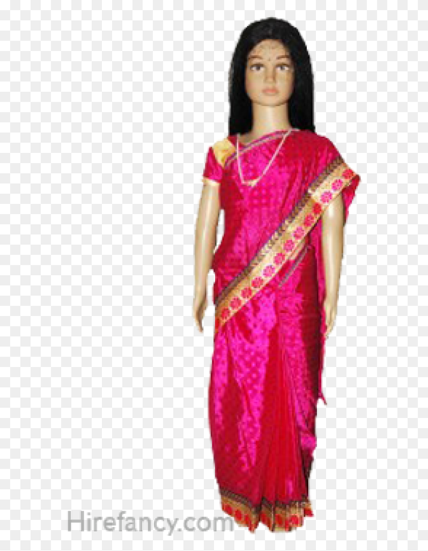 582x1021 South Indian Woman Sari, Clothing, Apparel, Silk HD PNG Download