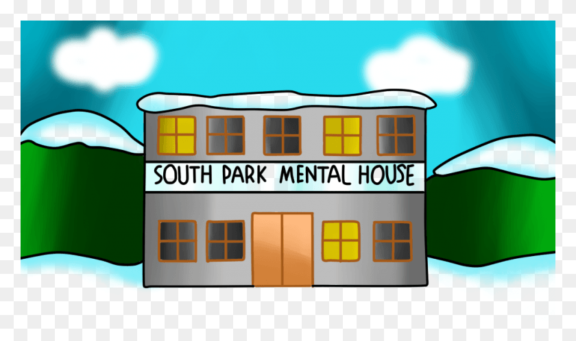 960x540 South Park Mental Bin By Yourcrazynazi, Edificio, Vivienda, Vecindario Hd Png