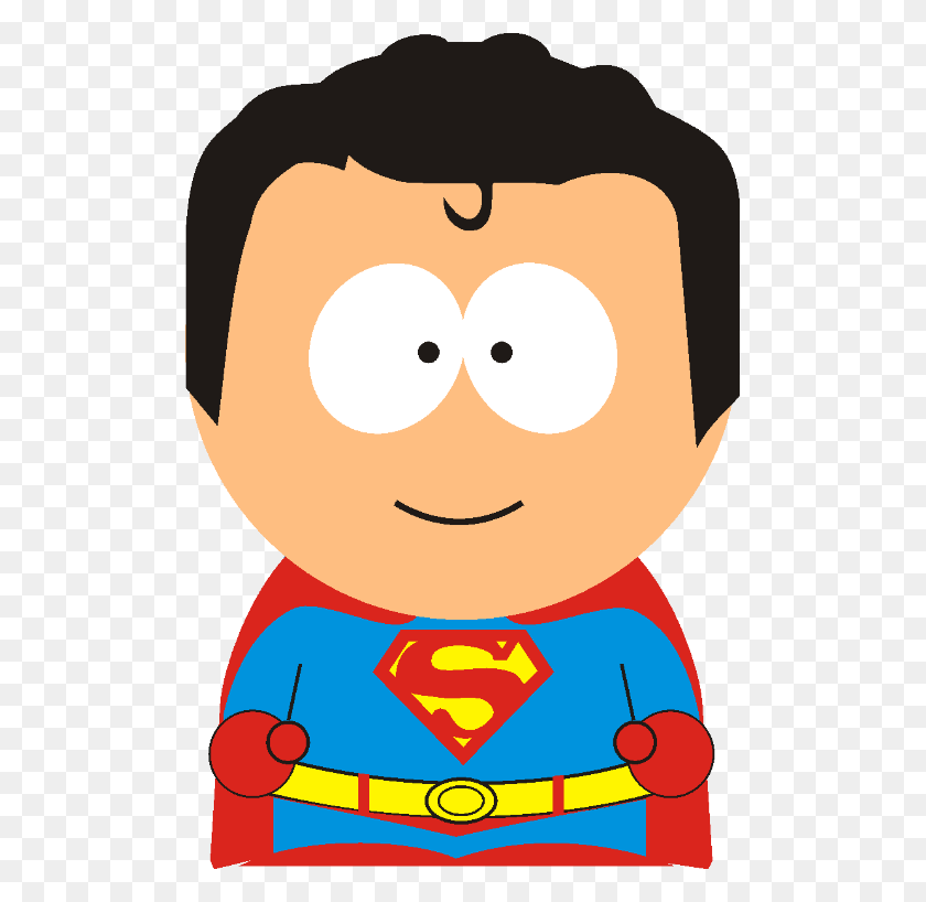 503x758 South Park Superman South Park Heroes, Logotipo, Símbolo, Marca Registrada Hd Png