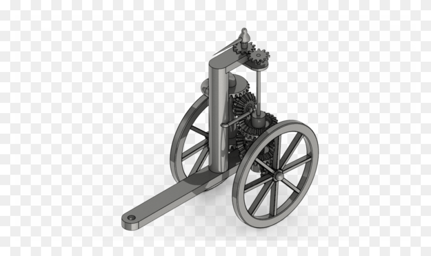 960x540 South Pointing Chariot Cannon, Chair, Furniture, Wheel HD PNG Download