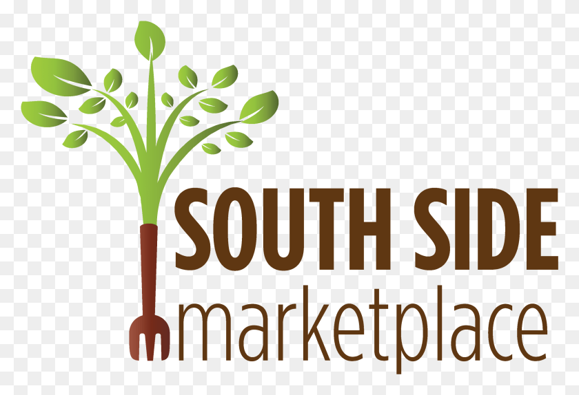 2797x1846 South Side Marketplace Logo Illustration, Plant, Text, Graphics Descargar Hd Png