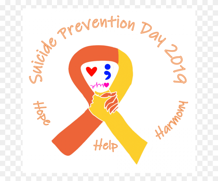 667x638 South Suicide Prevention Day Educated Students2c Advising Illustration, Hand, Text, Label HD PNG Download