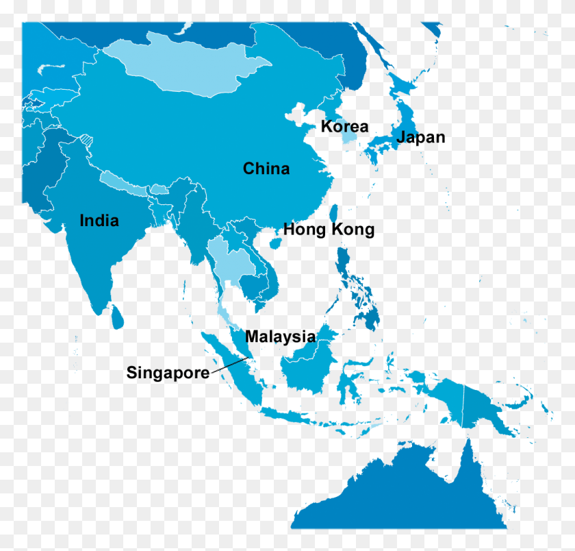 1050x1002 Southeast Asia Map Of Top 7 Markets South Asia Subregional Economic Cooperation, Diagram, Plot, Atlas HD PNG Download