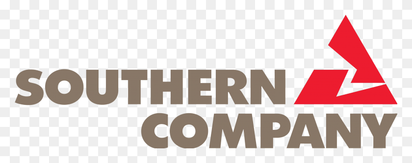 2998x1054 Southern Company Logo Transparent Southern Power Co Logo, Text, Alphabet, Label HD PNG Download