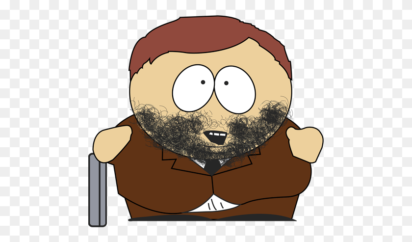481x433 Southpark Eric Cartman Businessman South Park Cartman, Face, Head, Plant HD PNG Download