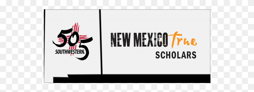 552x247 Southwestern New Mexico True Scholarship Aceptando 505 Southwestern, Texto, Papel, Rostro Hd Png