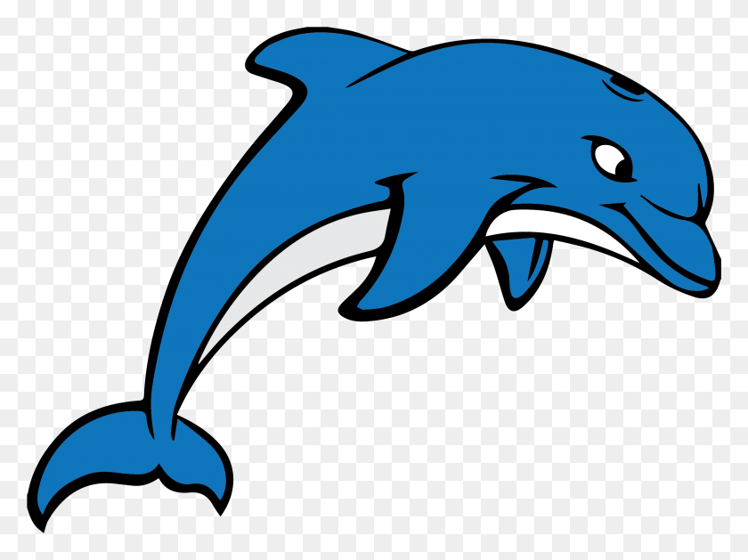 2694x1968 Sovereign Avenue School Dolphin School Logo, Sea Life, Animal, Mammal HD PNG Download
