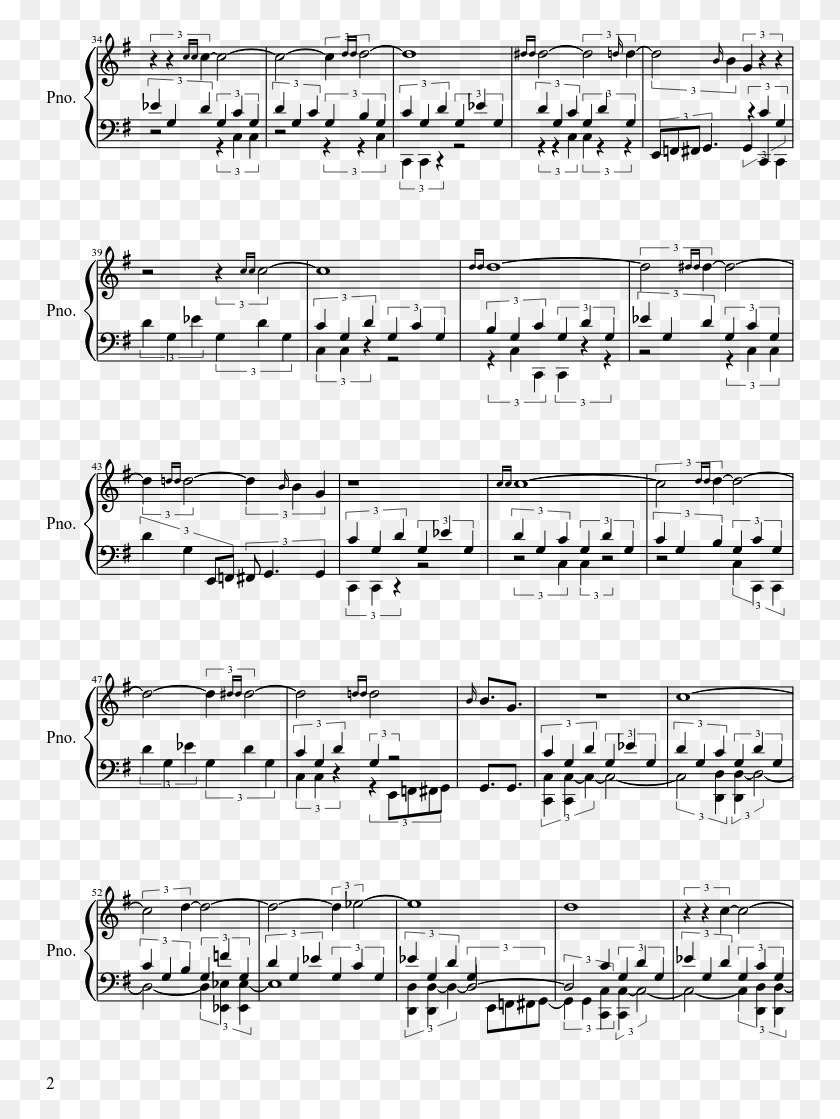 750x1059 Soviet Connection Sheet Music Composed By Michael Hunter Sign Of The Times Piano Notes, Gray, World Of Warcraft HD PNG Download