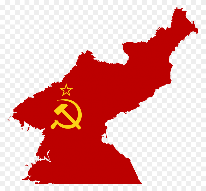 1912x1767 Soviet Flag North Korea Capital City Map, Person, Human, Symbol HD PNG Download