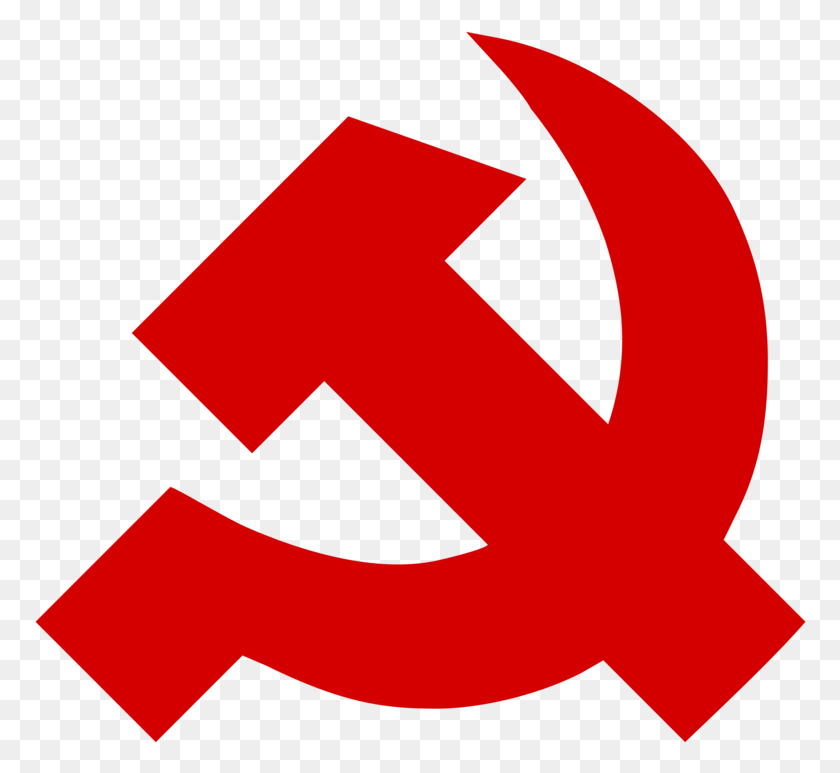 772x713 Soviet Union Hammer And Sickle Communism Hammer And Sickle Free, Symbol, Logo, Trademark HD PNG Download