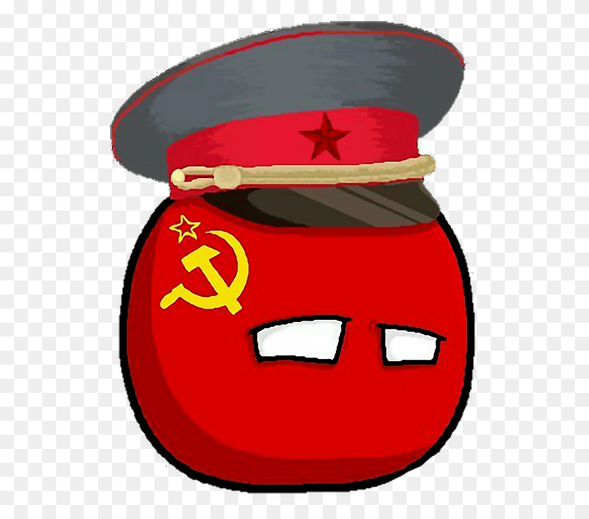 526x680 Sovietunionball Sovietball Countryballs Sovietunion Soviet Union Countryball, Clothing, Apparel, Symbol HD PNG Download