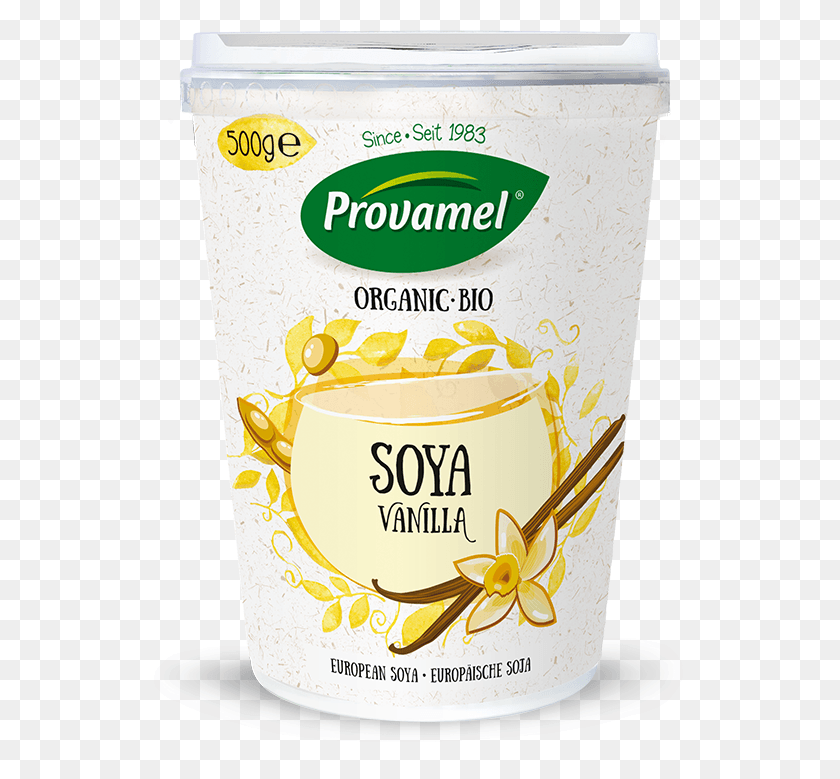 545x719 Soya With Vanilla Alternative To Yogurt Provamel, Food, Plant, Dairy HD PNG Download