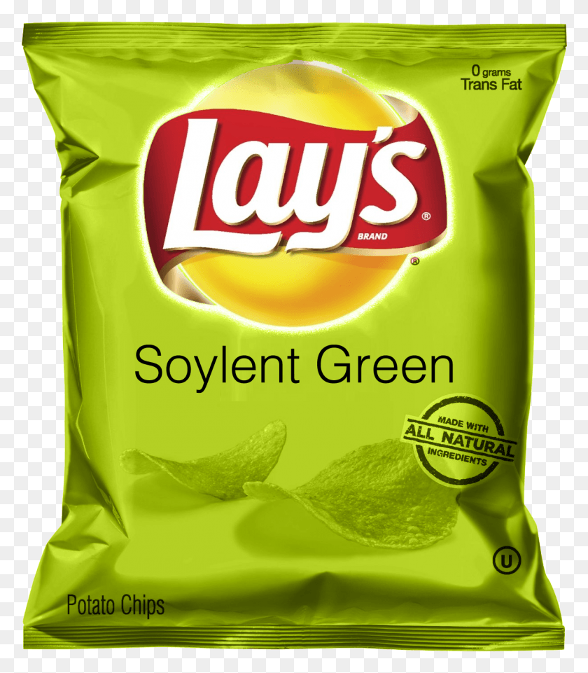 1222x1412 Soylent Green Lay39s Lays Potato Chips, Plant, Ketchup, Food HD PNG Download