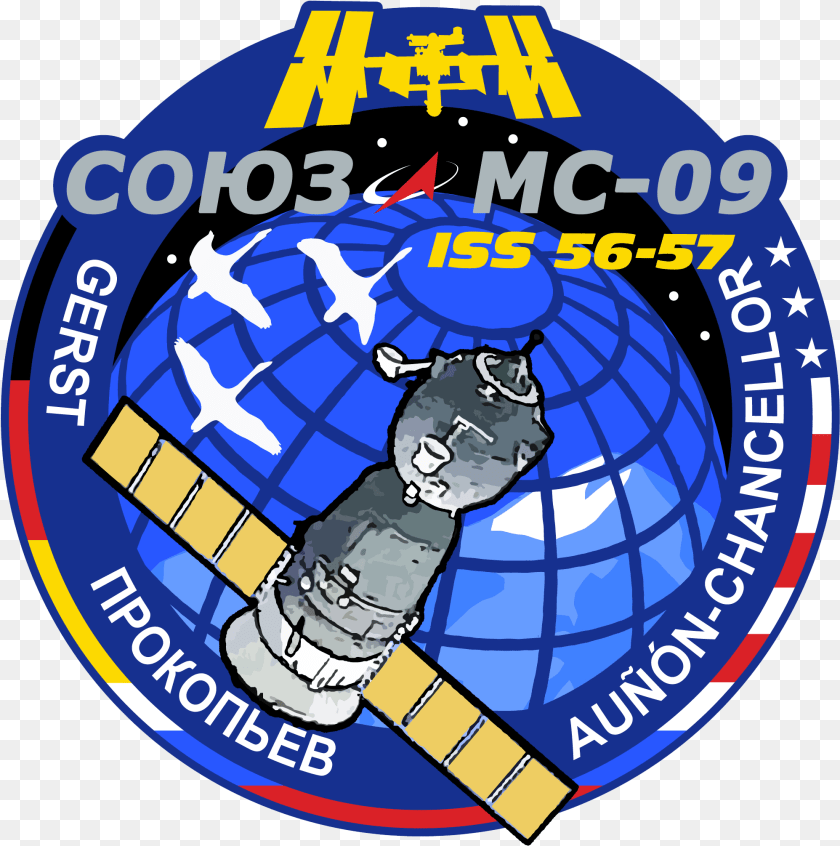 Soyuz Ms 09 Mission Patch Soyuz Ms, Astronomy, Outer Space, Baby, Person Transparent PNG