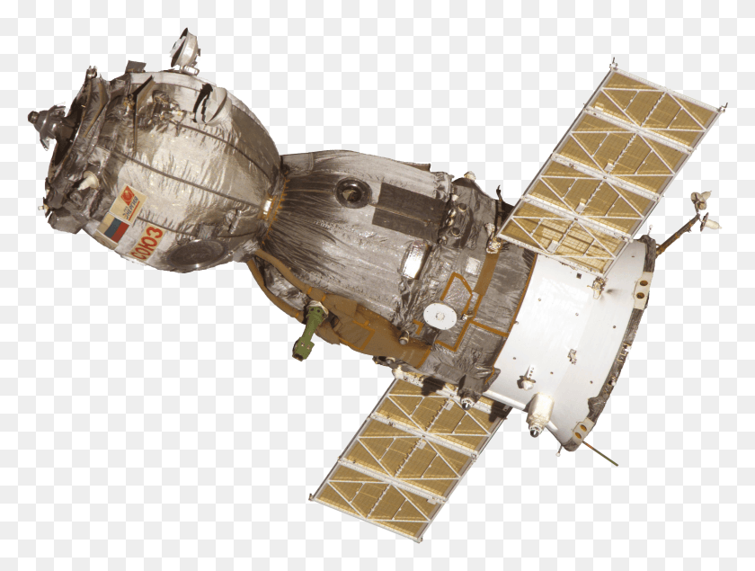 2388x1763 Soyuz Tma 7 White Background Soyuz Spacecraft, Space Station, Outer Space, Astronomy HD PNG Download