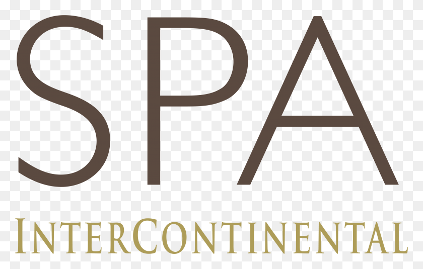 4187x2551 Spa At Intercontinental Saigon Spa Intercontinental Logo, Text, Alphabet, Number HD PNG Download