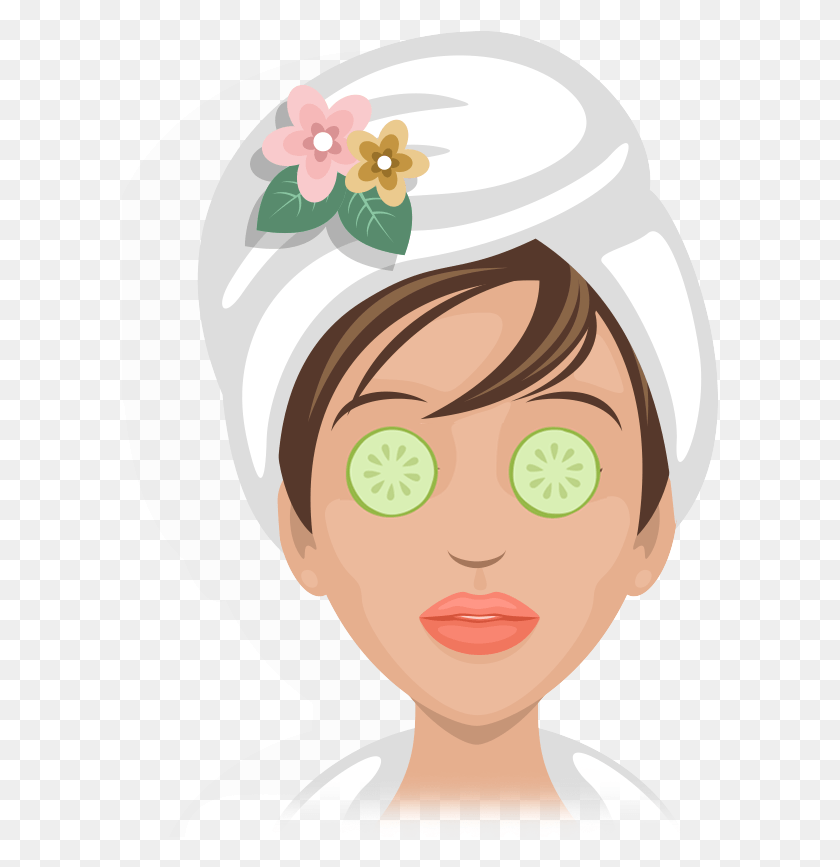597x807 Spa For Mommy Spa Facial Gratis, Plant, Face, Food HD PNG Download