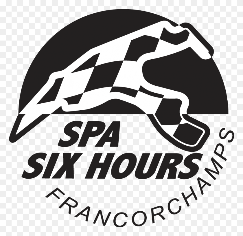 909x880 Descargar Png Spa Six Hours Logo 2014 6 Horas De Spa Francorchamps, Etiqueta, Texto, Símbolo Hd Png