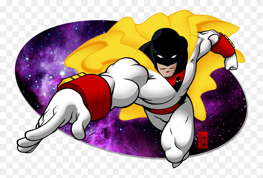 747x510 Space 6 Space Ghost, Batman, Hand, Toy HD PNG Download