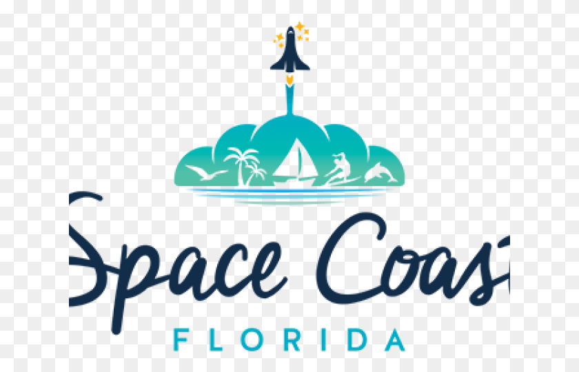 640x480 Space Coast Florida Logo, Text, Advertisement, Poster Descargar Hd Png
