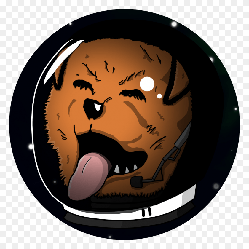 956x956 Space Doggos De Dibujos Animados, Pájaro, Animal, Mamífero Hd Png