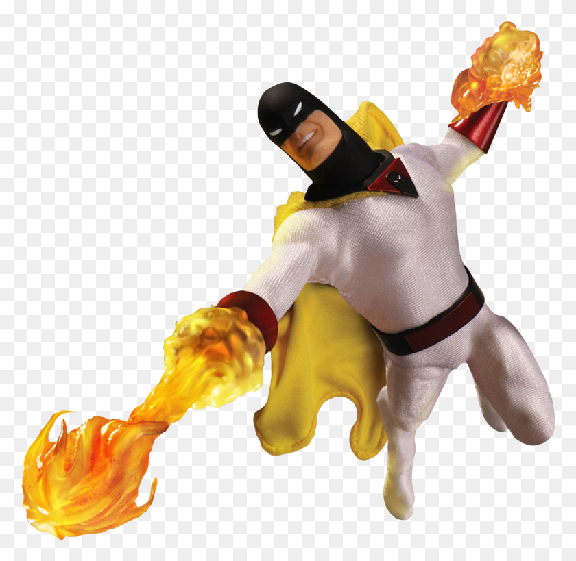 1351x1316 Space Ghost One Mezco Space Ghost, Person, Human, Figurine HD PNG Download