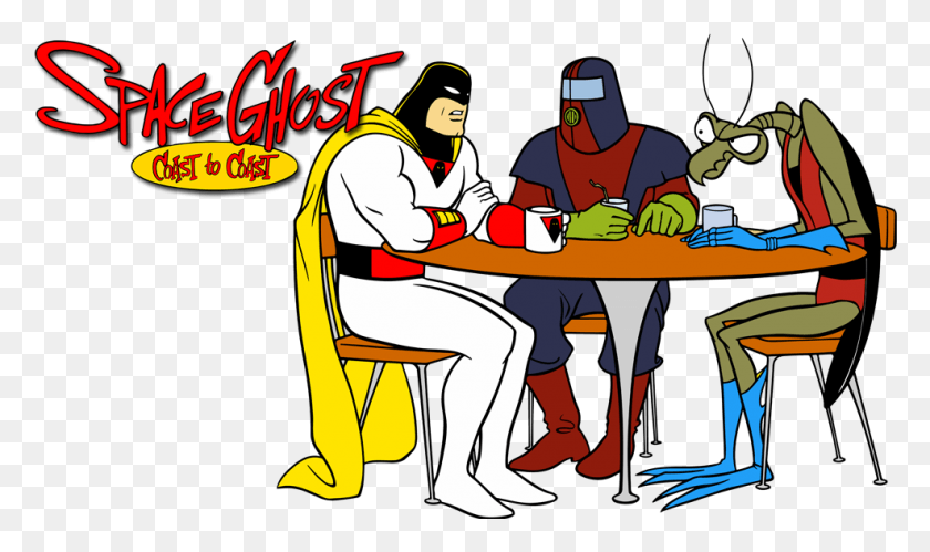 987x556 Space Ghost Space Ghost Coast To Coast, Person, Human, Restaurant HD PNG Download