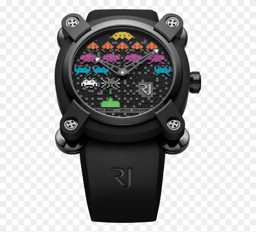 481x702 Space Invaders Pop Romain Jerome Space Invaders, Wristwatch, Clock Tower, Tower HD PNG Download