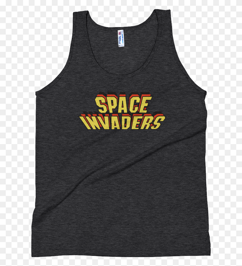 625x863 Space Invaders Tank Space Invaders, Clothing, Apparel, Tank Top HD PNG Download