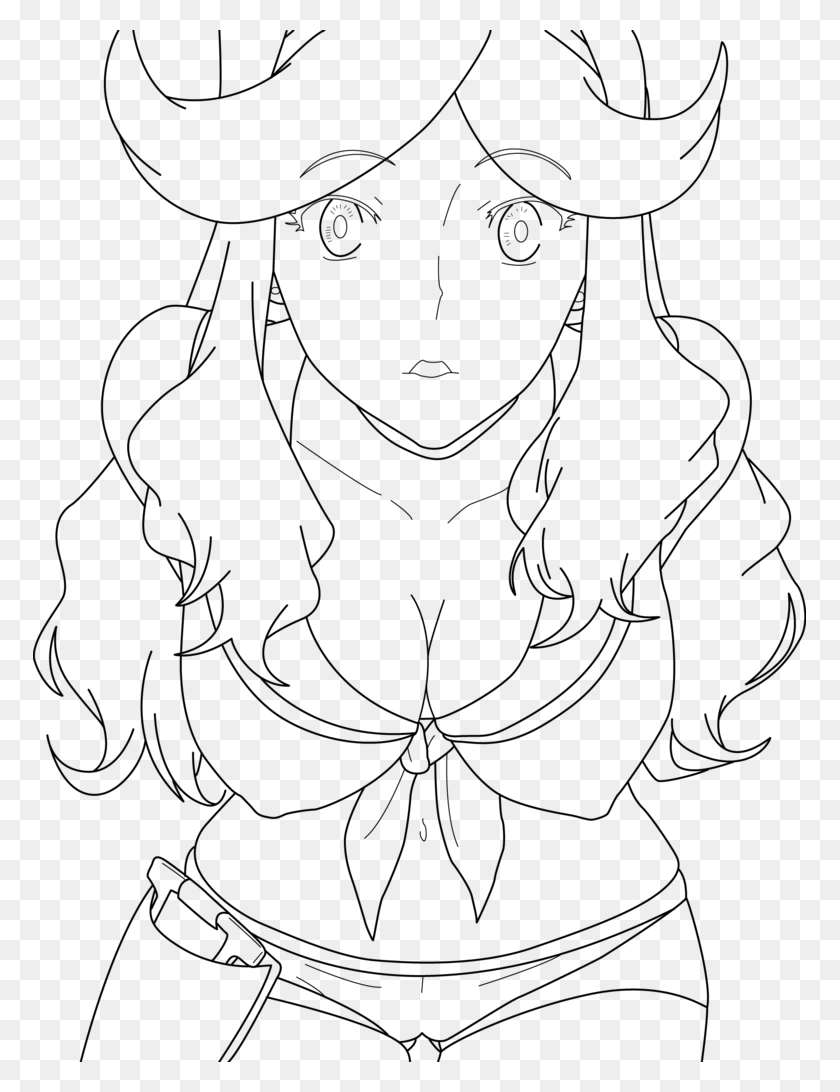 773x1032 Space Line Art Space Dandy Line Art, Person, Human, Graphics HD PNG Download