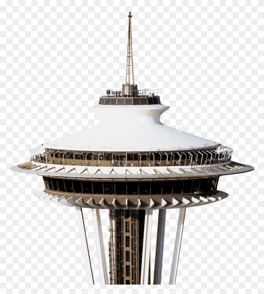 884x995 Descargar Png Space Needle Seattle Space Needle, Torre, Arquitectura, Edificio Hd Png