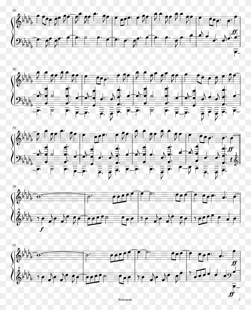 770x977 Space Pirates Sheet Music Composed By Trans Seventeen Kpop Piano Sheet Music, Gray, World Of Warcraft HD PNG Download