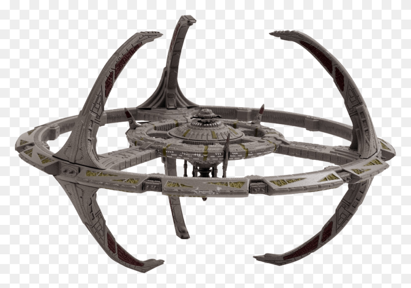 960x652 Space Station Model Isolated Star Trek Space Station Transparent Background, Animal, Sea Life, Food HD PNG Download