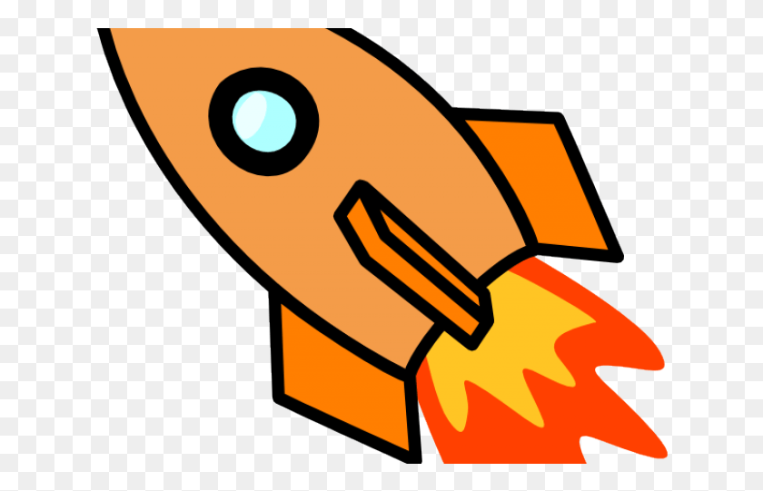 630x481 Spaceship Clipart Orange Rocket Rocket Clip Art, Label, Text, Vest HD PNG Download