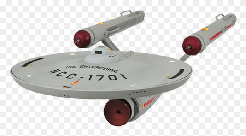 919x475 Spaceship Model Isolated Enterprise Star Trek Original Enterprise, Vehicle, Transportation, Car HD PNG Download