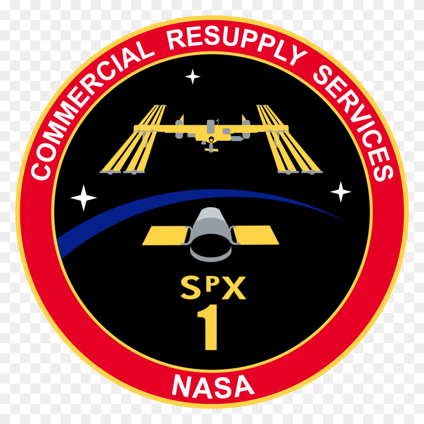 2569x2569 Spacex Crs 1 Patch Michigan Dnr, Label, Text, Logo HD PNG Download