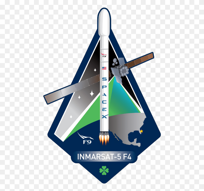 486x728 Spacex Inmarsat 5 F4 Inmarsat Satellite Space X, Ракета, Транспортное Средство, Транспорт Hd Png Скачать
