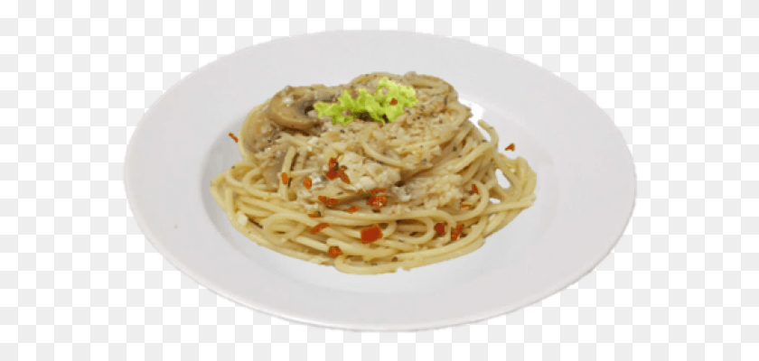 574x340 Spaghetti Aglio Olio Al Dente, Pasta, Food, Ice Cream HD PNG Download