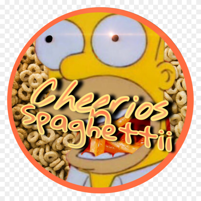 852x852 Spaghetti Cheerios Freetoedit Cereal, Birthday Cake, Cake, Dessert HD PNG Download