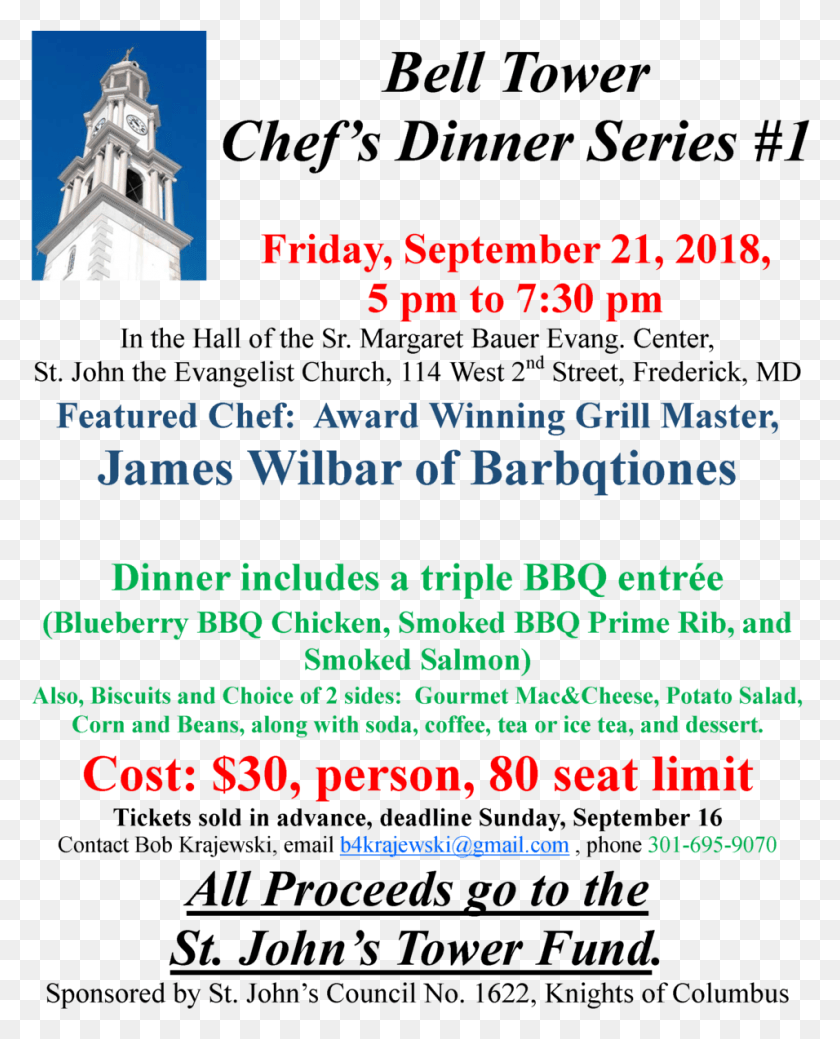 956x1200 Spaghetti Dinner 2018 Sept Tower, Architecture, Building, Flyer HD PNG Download