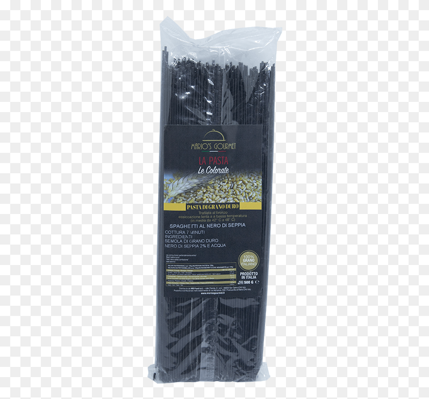266x723 Espaguetis Con Sepia Negra Fusilli, Planta, Alimentos, Texto Hd Png