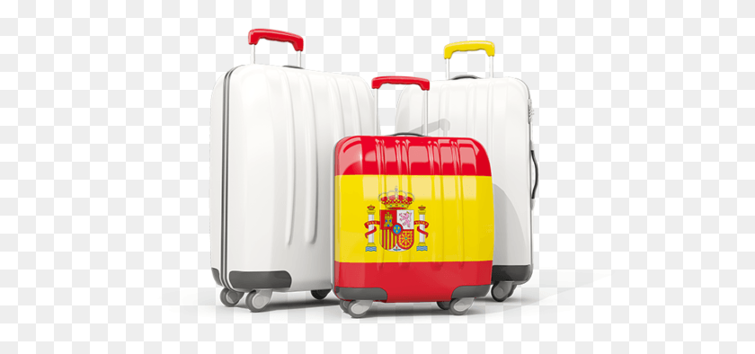 532x334 Spain Flag, Luggage, First Aid, Suitcase HD PNG Download