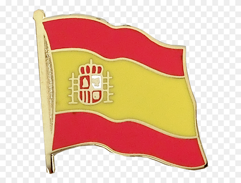 615x579 Spain With Crest Flag Lapel Pin, Cushion, Armor, Pillow HD PNG Download