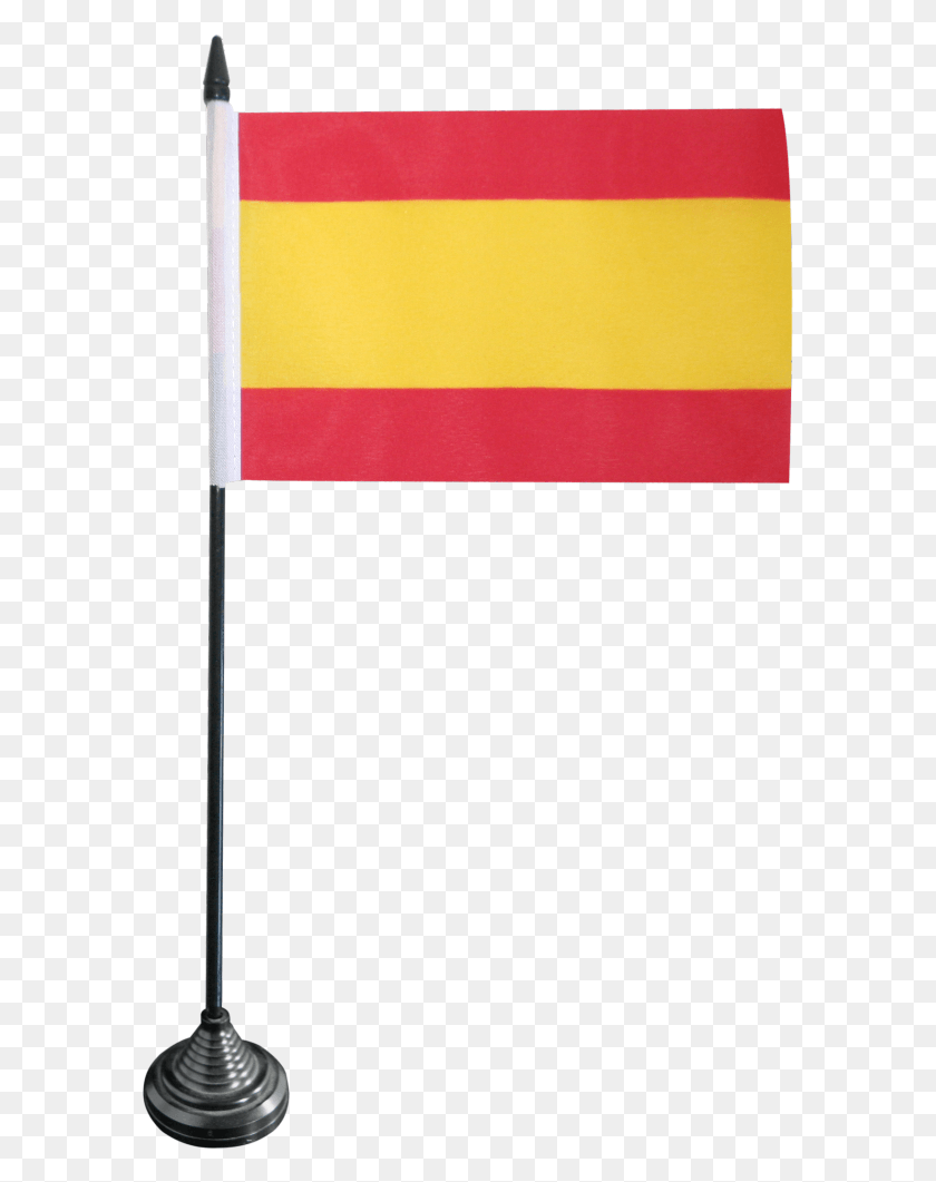 585x1001 Spain Without Coat Of Arms Table Flag Flag, Symbol, Text, Clothing HD PNG Download