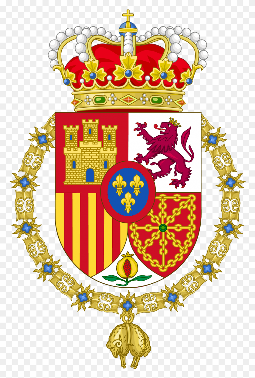 1189x1802 Spanish Coat Of Arms, Symbol, Logo, Trademark HD PNG Download