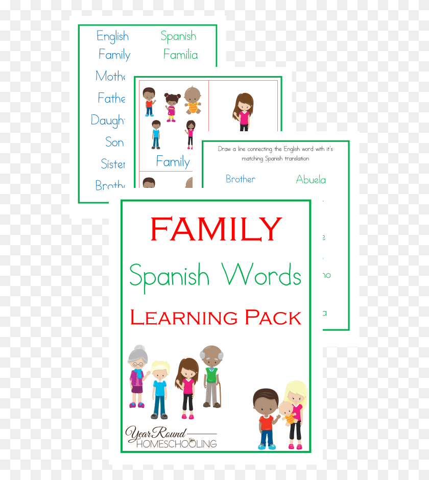 569x880 Spanish Family Words Spanish Family Spanish Words Word Family, Text, Person, Human HD PNG Download